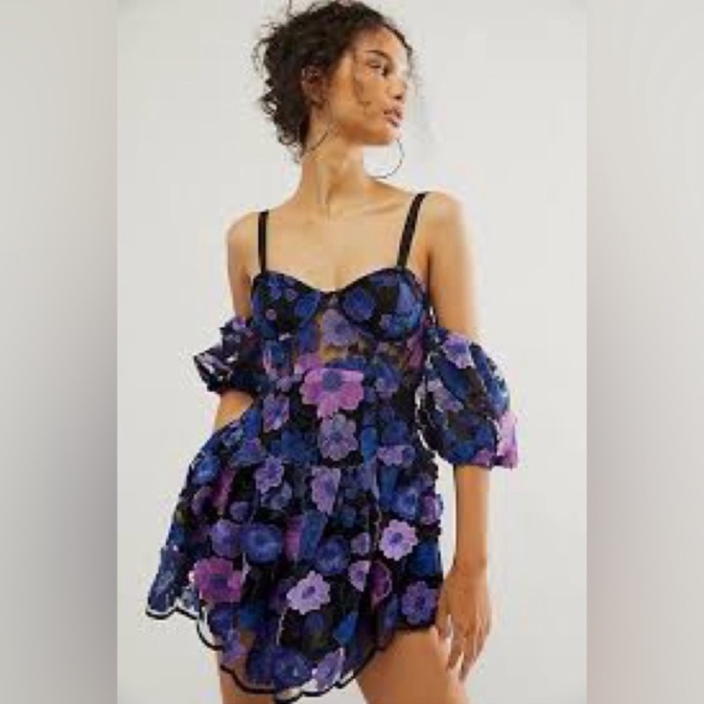 For Love & Lemons Prato Mini Dress